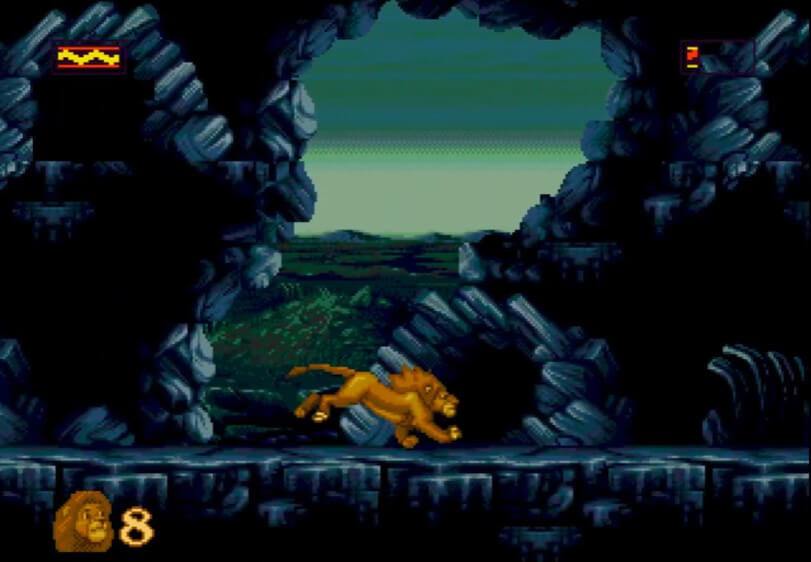 Lion King, The - геймплей игры Sega Mega Drive\Genesis